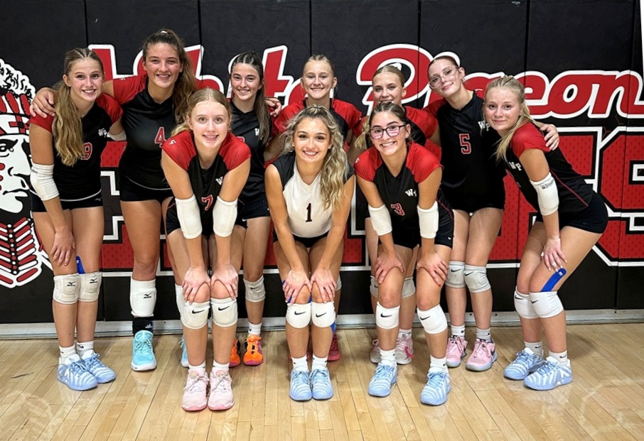 White Pigeon volleyball gets league win over Lawrence